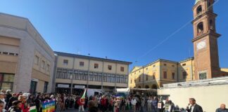 Massa Lombarda ha manifestato la propria solidarietà a Gaza e al popolo palestinese