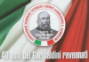 Sabato 11 ottobre la celebrazione del 40° dei Garibaldini ravennati