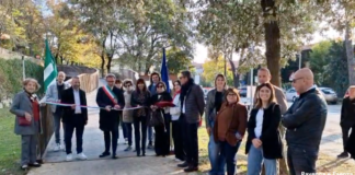 Inaugurata la rampa ciclopedonale di via Lapi: intitolata ad Ada Rossi