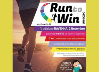 Torna la Run to win: in corsa contro l’azzardo. Domenica 2 novembre partenza e arrivo al Parco Teodorico