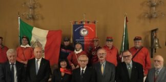 Casa Matha gremita per il 40esimo anniversario dei garibaldini ravennati