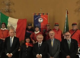 Casa Matha gremita per il 40esimo anniversario dei garibaldini ravennati