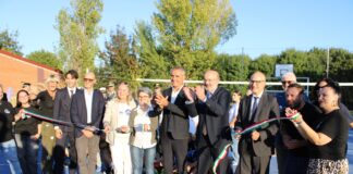 Massa Lombarda, inaugurati i nuovi campi polisportivi della scuola di Fruges