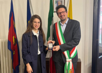 Il sindaco di Ravenna, Alessandro Barattoni, ha incontrato Alice Bordet, tra i 25 migliori studenti d’Italia