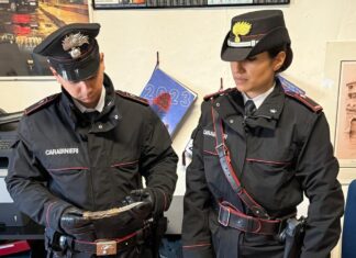 San Pietro in Vincoli, minorenne denunciato dai Carabinieri per spaccio e porto abusivo d’armi
