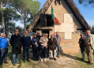 I “Fratelli della Costa” in visita al Capanno Garibaldi e a Mandriole