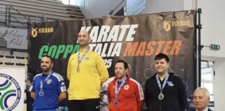Coppa Italia Master Karate: Vito Durante trionfa nella categoria Kumite +75 kg per il secondo anno consecutivo