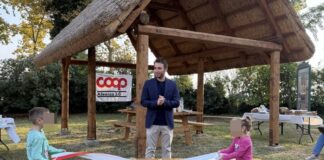 Conselice: inaugurata la riqualificazione del parco di via Nullo Baldini danneggiato dall’alluvione