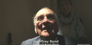 Geoffrey Bond al Museo Byron