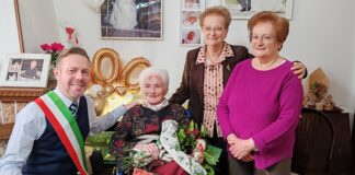 Cent’anni per Elvira Agostini: l’assessore Schiano ha portato il saluto dell’Amministrazione comunale