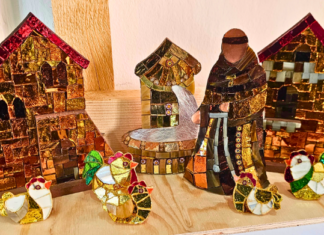 Il presepe in Mosaico di Annafietta celebra l’ottavo centenario della morte di San Francesco del 2026