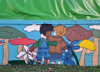 Nuovi murali per la sede di Cosmohelp