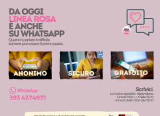 Nuovo canale WhatsApp per Linea Rosa