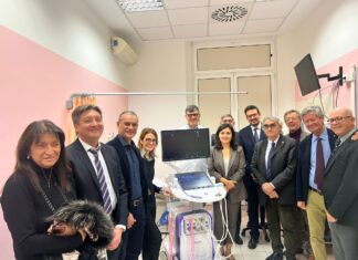 Inaugurato il nuovo ecografo per il reparto di Ginecologia