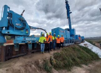 Tecnologia giapponese per la sicurezza del Lamone a Villanova