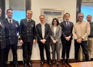 Il Gruppo Setramar incontra il Comandante della Capitaneria di Porto di Ravenna, C.V. (CP) Maurizio Tattoli