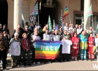 Arrivata a Faenza la Maratona per la Pace della Cisl Romagna