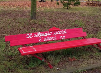 Danneggiata a Carraie la panchina rossa, testimonianza del contrasto alla violenza sulle donne