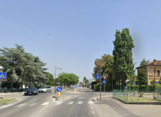 Lugo: lavori alla rotonda nel centro di viale De Brozzi, modifiche alla viabilità