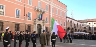 In Piazza del Popolo la cerimonia per la Giornata dell’Unità nazionale e delle Forze armate