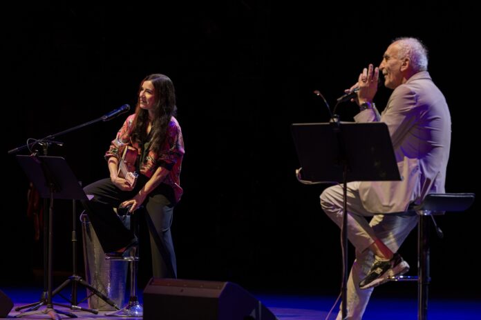 Paola Turci&Gino Castaldo_Teatro Romano_Festival della Bellezza