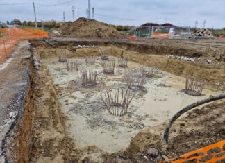 Castel Bolognese: avanza il ponte della circonvallazione. Caserma Carabinieri quasi terminata