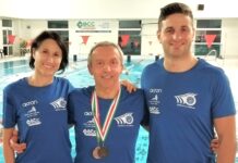 Stefano Schiumarini è vicecampione italiano di nuoto Master nei 100 dorso