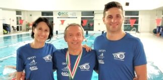 Stefano Schiumarini è vicecampione italiano di nuoto Master nei 100 dorso