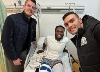 Rottura del tendine rotuleo per Franco Flan: operazione riuscita con successo