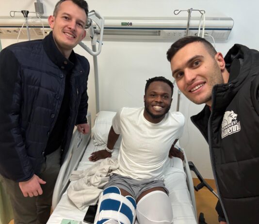 Rottura del tendine rotuleo per Franco Flan: operazione riuscita con successo