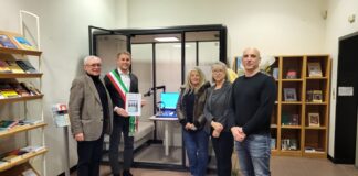 Inaugurata la nuova cabina per la realizzazione di podcast nella Biblioteca “L. Dal Pane”