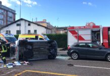 Ravenna: Ultimo dell’anno con il “botto” per una automobilista 90enne fortunatamente non grave