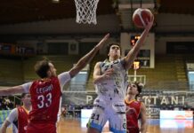 Basket: la Tema Sinergie perde all’ultimo secondo con la capolista Virtus Roma