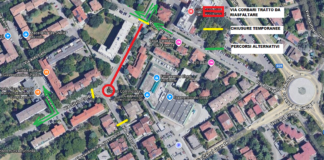 Modifiche alla viabilità in via Corbari per il primo stralcio di lavori per il nuovo asfalto
