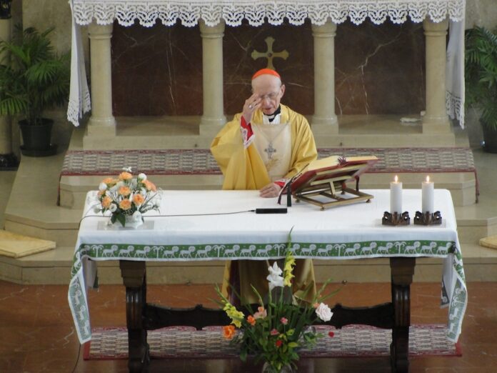 Card. Tonini - chiesa di Santa Teresa a Ravenna