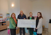 Donazione per il centro educativo Anacleto dalla Compagnia del Buon Umore di Porto Fuori