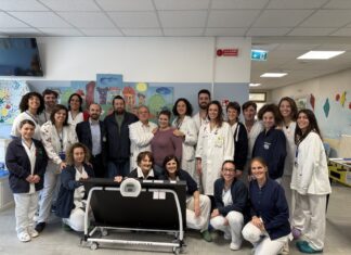 Un dono nel nome di Giovanni: una nuova bilancia speciale per la Pediatria di Ravenna