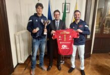 Una delegazione della Consar Ravenna ricevuta e salutata in Comune dal sindaco Alessandro Barattoni