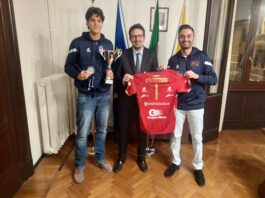 Una delegazione della Consar Ravenna ricevuta e salutata in Comune dal sindaco Alessandro Barattoni