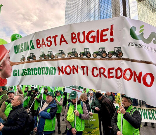 Cia in piazza a Bruxelles. Agricoltura non si svende, con riforma Pac a rischio 270mila aziende