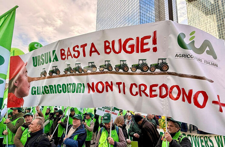 Cia in piazza a Bruxelles. Agricoltura non si svende, con riforma Pac a rischio 270mila aziende