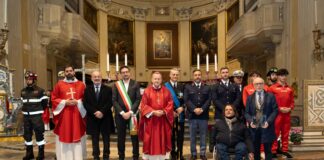 Santa Barbara, Capitaneria di Porto e Vigili del Fuoco insieme in Cattedrale