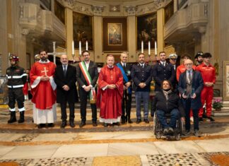Santa Barbara, Capitaneria di Porto e Vigili del Fuoco insieme in Cattedrale