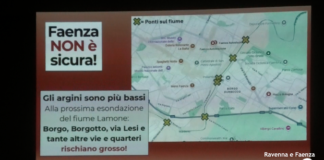 Argini troppo bassi a Faenza: previsto un intervento fra il ponte della circonvallazione e il Ponte delle Grazie