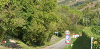 Lavori in via Rio Chiè a Brisighella