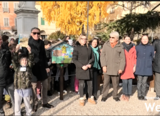 Nuova casetta per il book crossing al parco di San Francesco