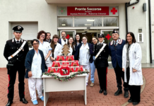 I panettoni dei Carabinieri e dell’Associazione Nazionale Carabinieri per i lavoratori dell’ospedale