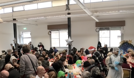 A Santa Teresa il Pranzo di Solidarietà di Natale