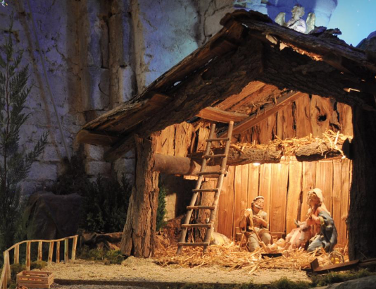 A Natale inaugura il presepe nella cripta di Pieve Corleto