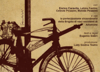 Biciclette partigiane, sabato spettacolo teatrale a San Pietro in Trento